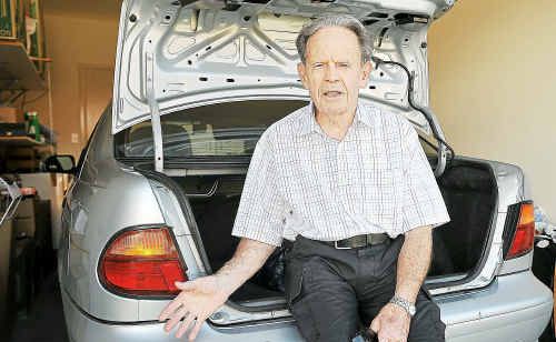 Bruce Hill is warning motorists to keep a safe distance from other cars when driving. Bruce Hill is warning motorists to keep a safe distance from other cars when driving.